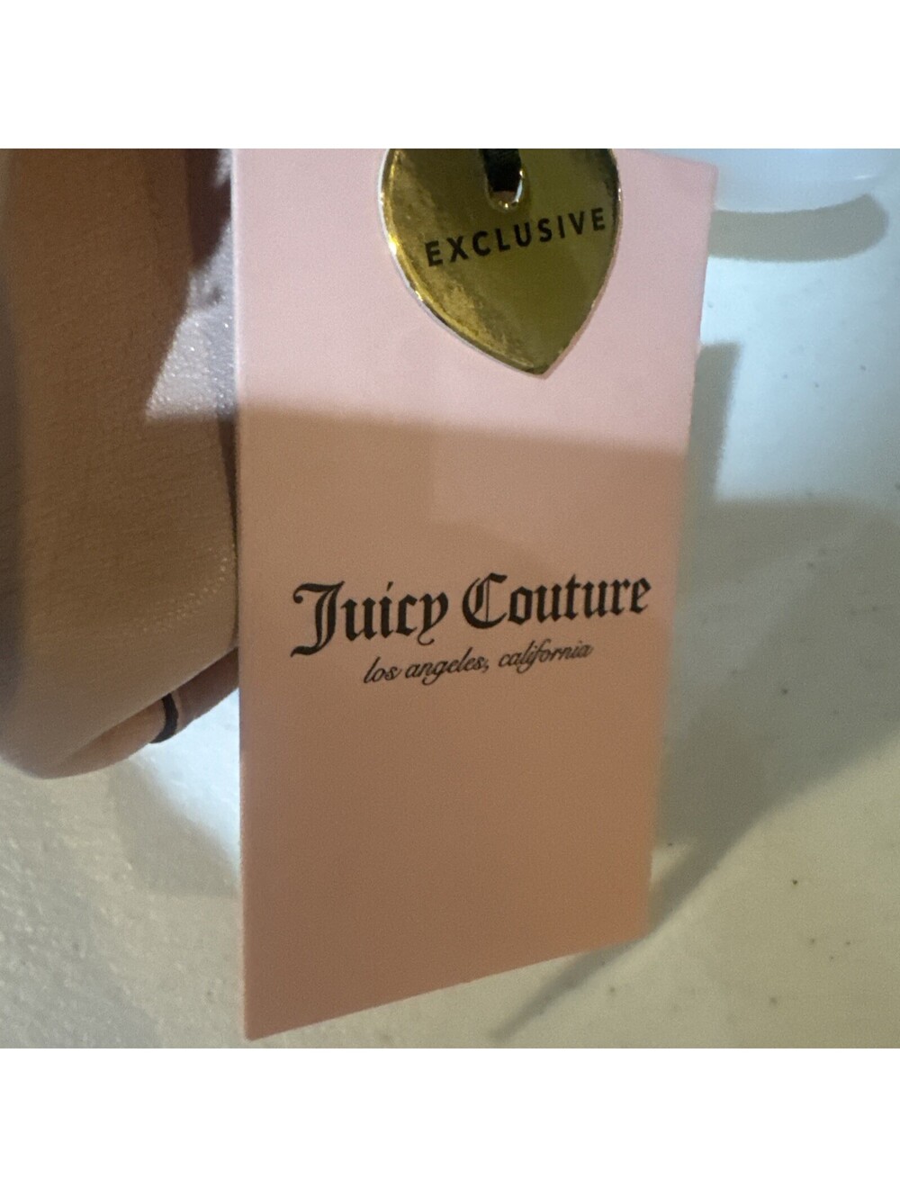 Juicy Couture Royal Crest Crossbody Bag in Clay Pink NWT - Picture 5 of 6